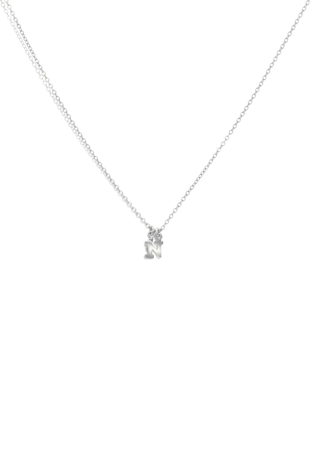 The Initial Silver Charm Necklace - Molten Store