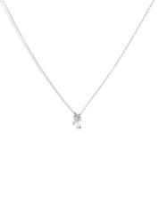 The Initial Silver Charm Necklace - Molten Store