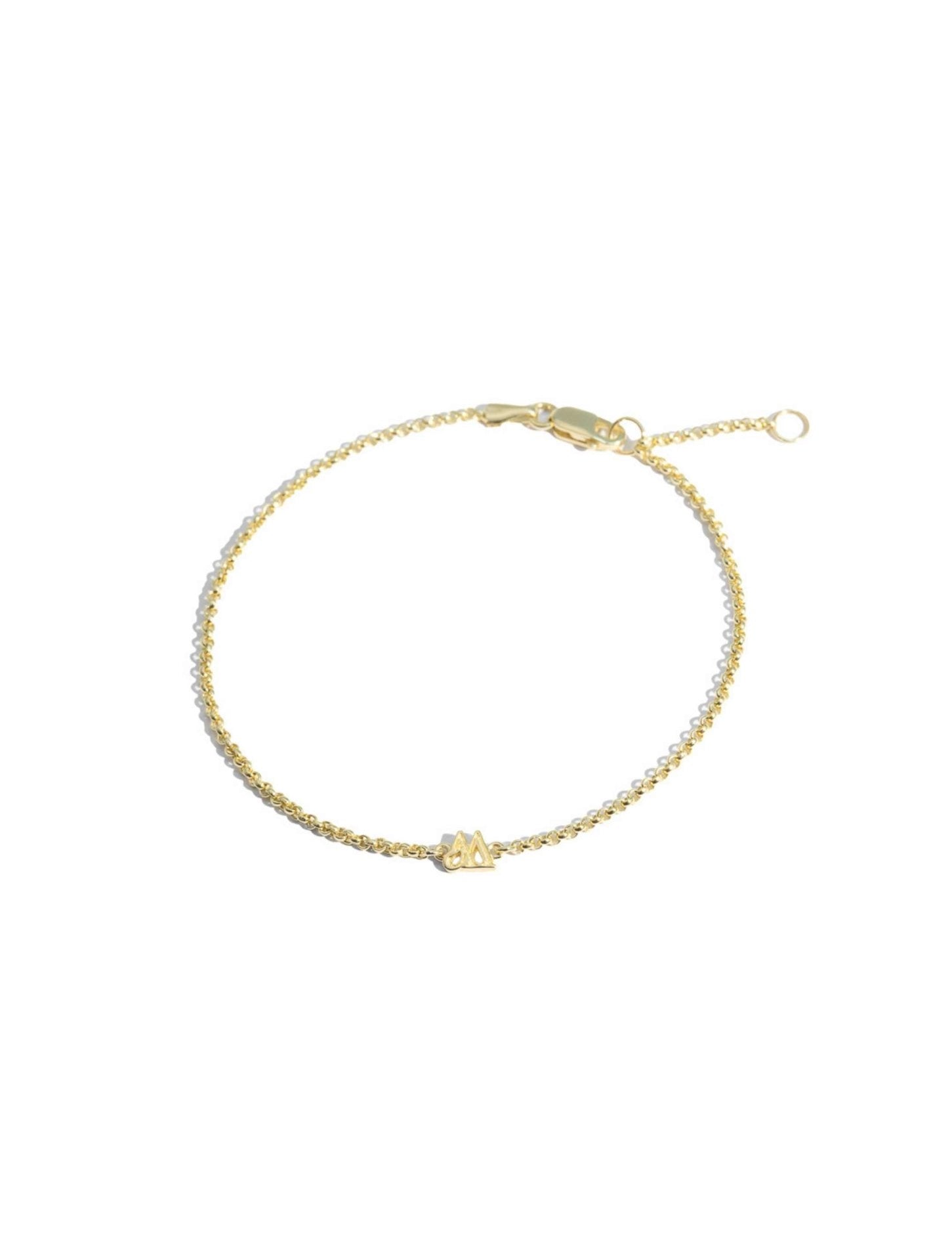 The Insignia 9ct Solid Gold Bracelet - Molten Store