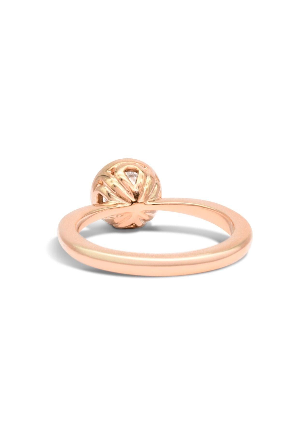 The Isabel Rose Gold Ring Setting - Molten Store