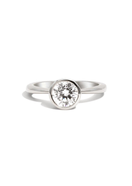 The Isabel White Gold Ring Setting - Molten Store