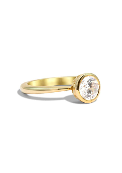 The Isabel Yellow Gold Ring Setting - Molten Store