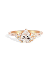 The Ivy Rose Gold Ring Setting - Molten Store