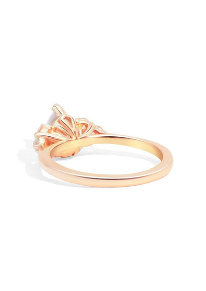 The Ivy Rose Gold Ring Setting - Molten Store