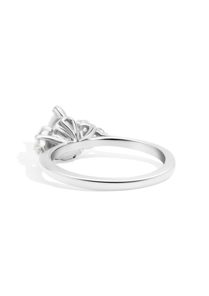 The Ivy White Gold Ring Setting - Molten Store