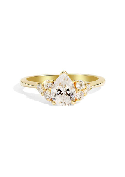 The Ivy Yellow Gold Ring Setting - Molten Store