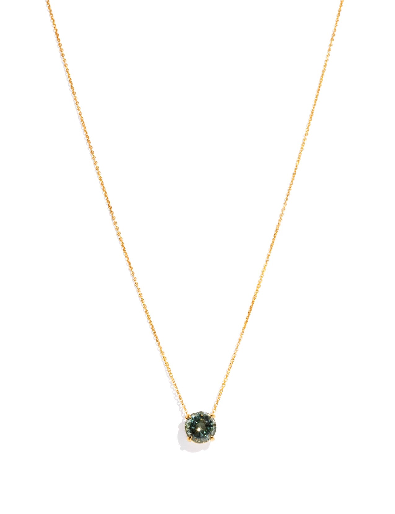 The Jasmine Necklace with 3.78ct Tourmaline - Molten Store