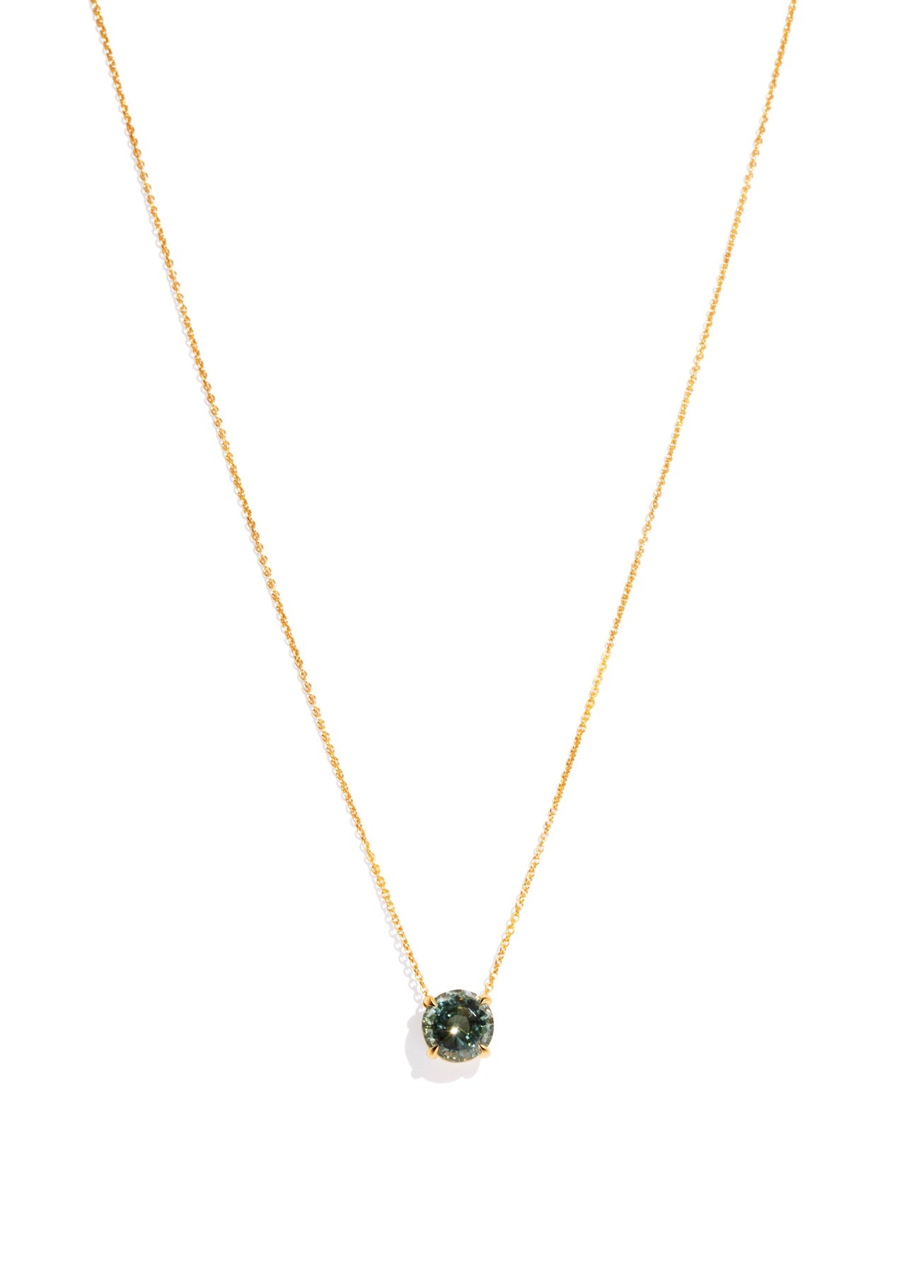 The Jasmine Necklace with 3.78ct Tourmaline - Molten Store