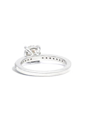 The Juliette White Gold Ring Setting - Molten Store