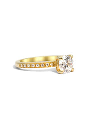 The Juliette Yellow Gold Ring Setting - Molten Store