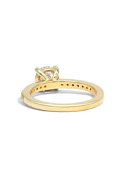 The Juliette Yellow Gold Ring Setting - Molten Store