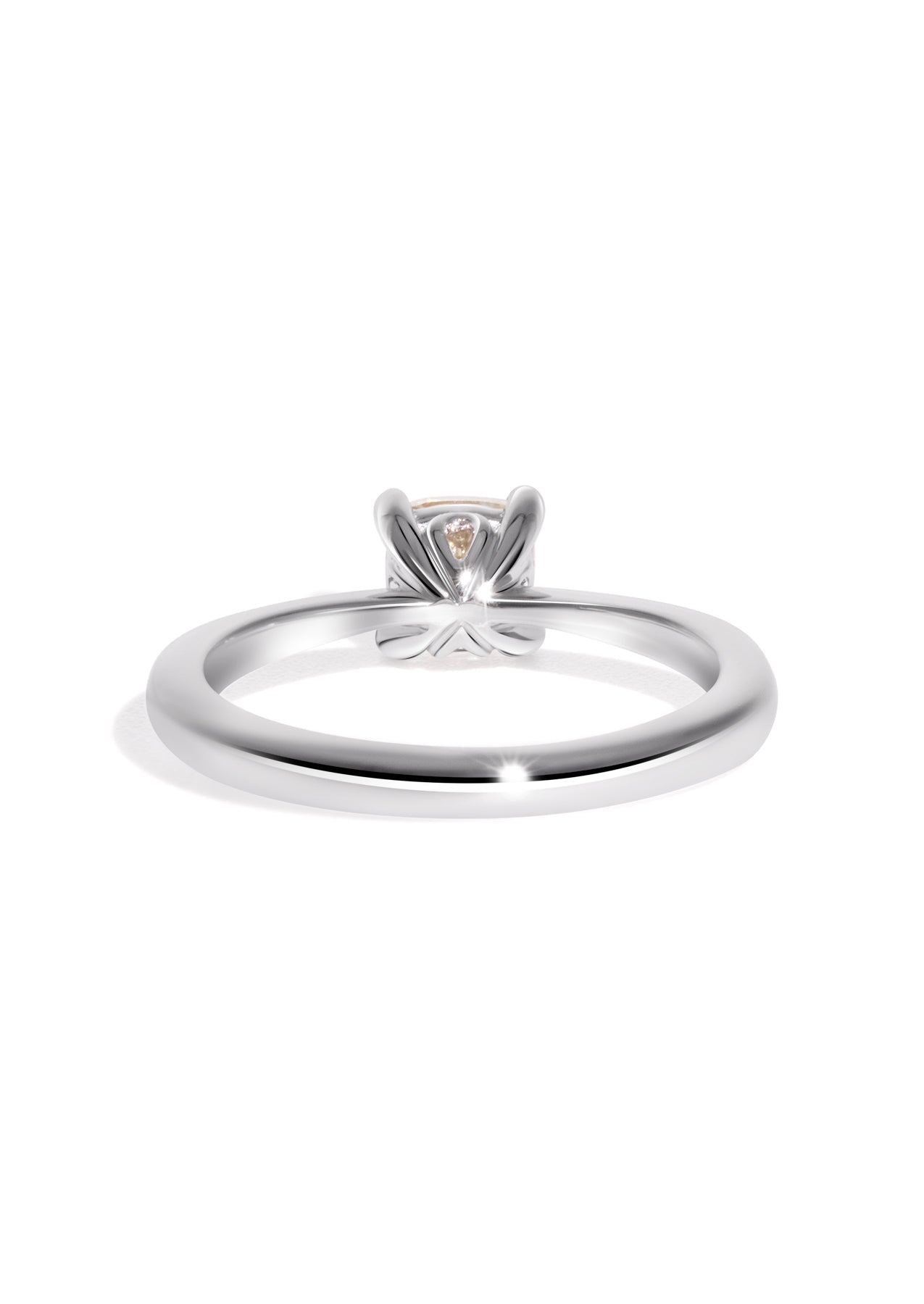 The June Ring with 1.01ct Cushion Diamond - Molten Store