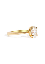 The June Ring with 1.11ct Oval Cultured Diamond - Molten Store