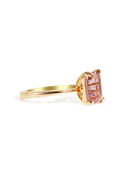 The June Ring with 1.30ct Emerald Morganite - Molten Store