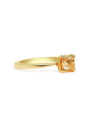 The June Ring with 1.55ct Cushion Champagne Diamond - Molten Store