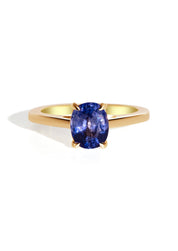 The June Ring with 1.60ct Oval Ceylon Sapphire - Molten Store