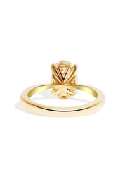 The June Ring with 2ct Oval Cultured Diamond - Molten Store