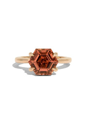 The June Ring with 3.25ct Hexagon Tourmaline - Molten Store