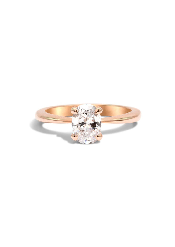 The June Rose Gold Ring Setting - Molten Store