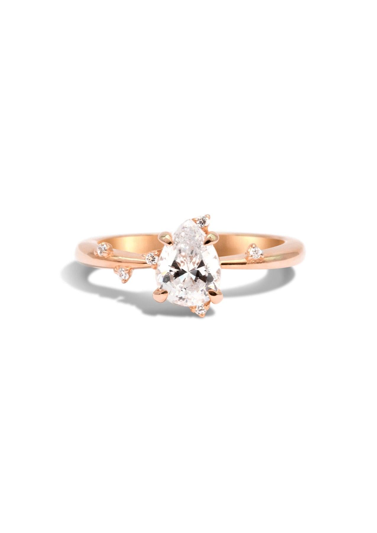 The Juniper Rose Gold Ring Setting - Molten Store