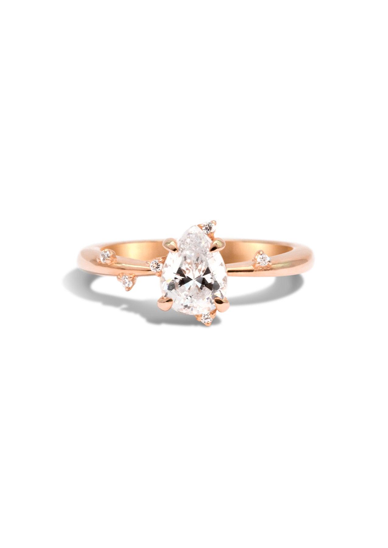 The Juniper Rose Gold Ring Setting - Molten Store