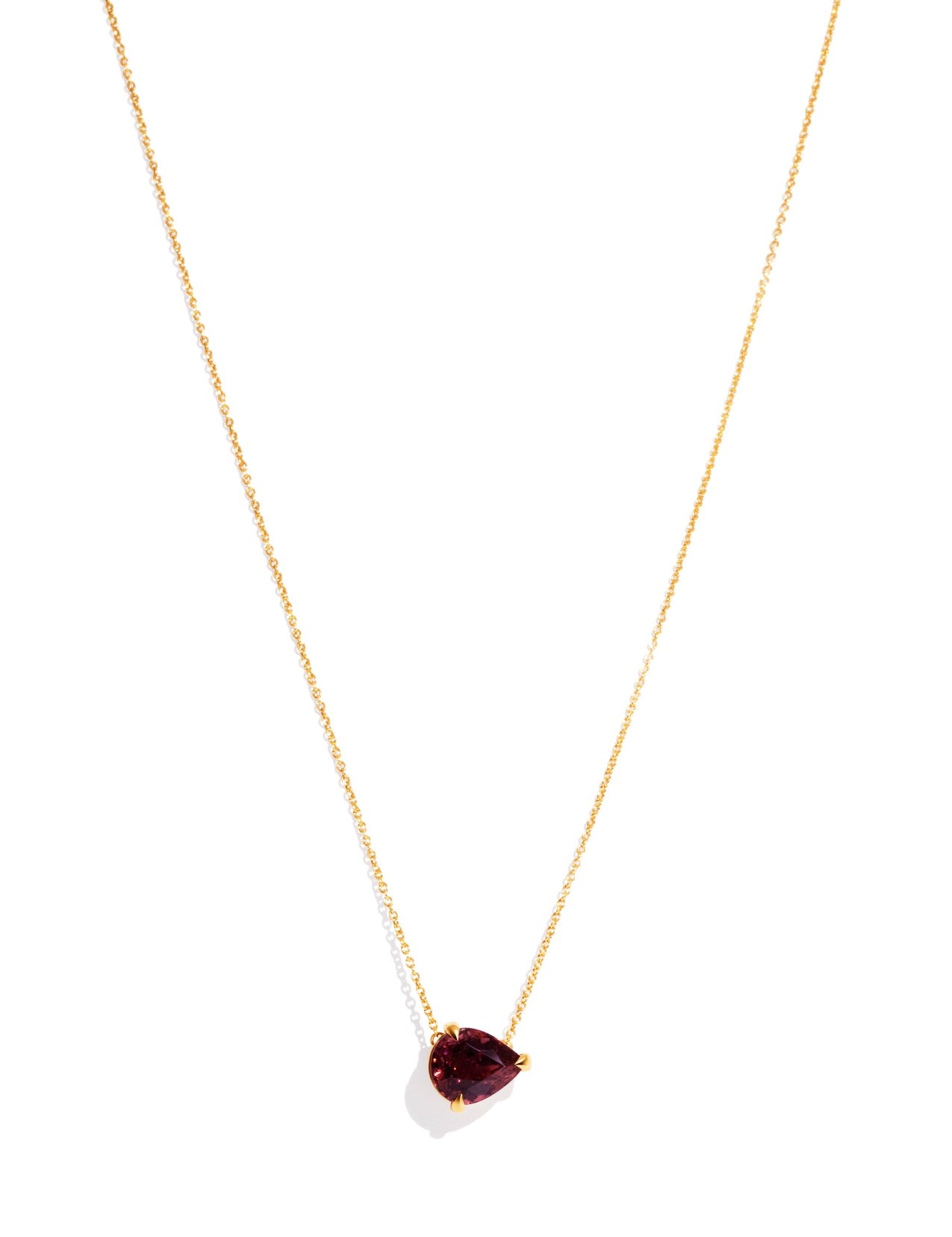 The Lena Necklace with 5.33ct Tourmaline - Molten Store