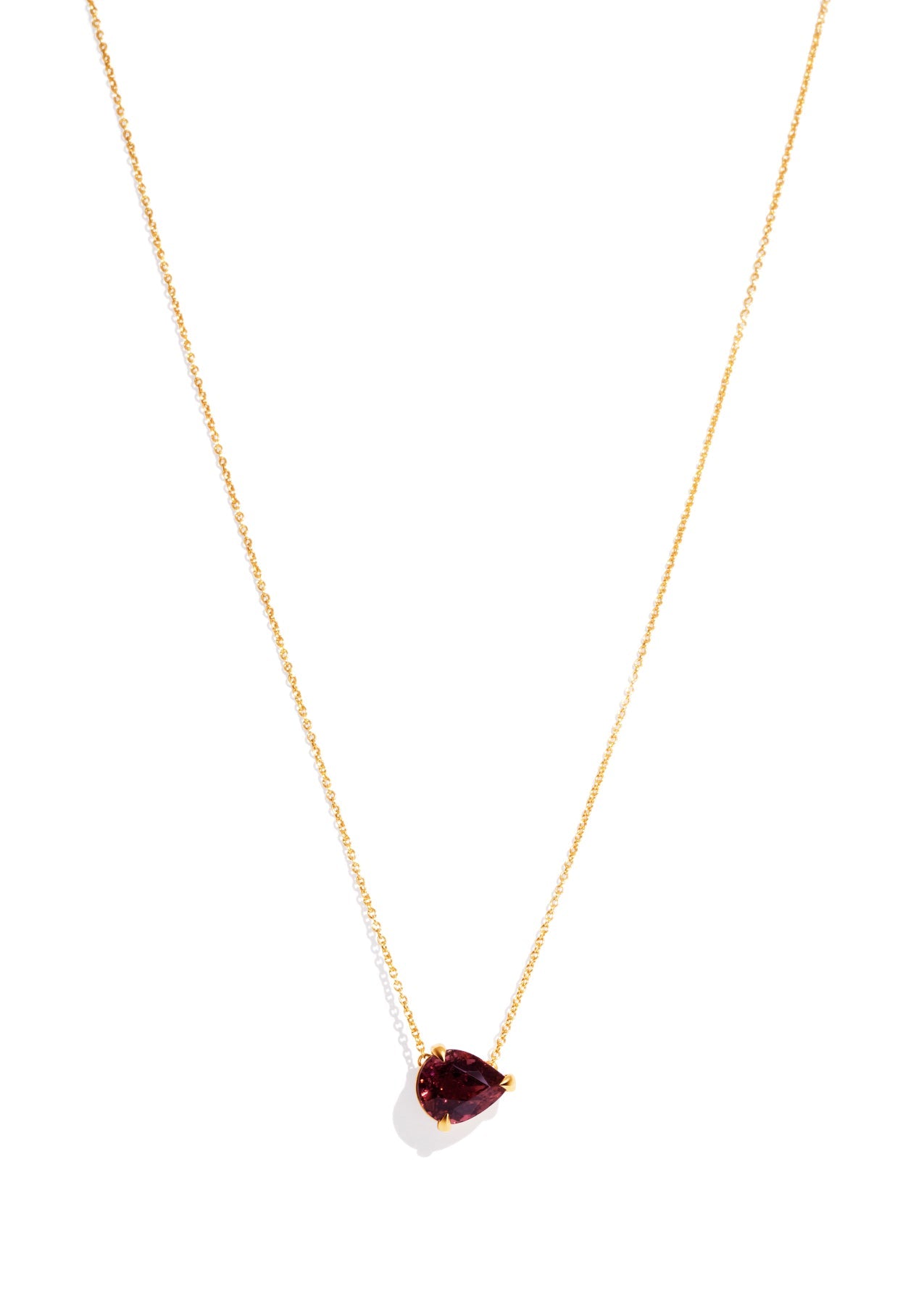 The Lena Necklace with 5.33ct Tourmaline - Molten Store