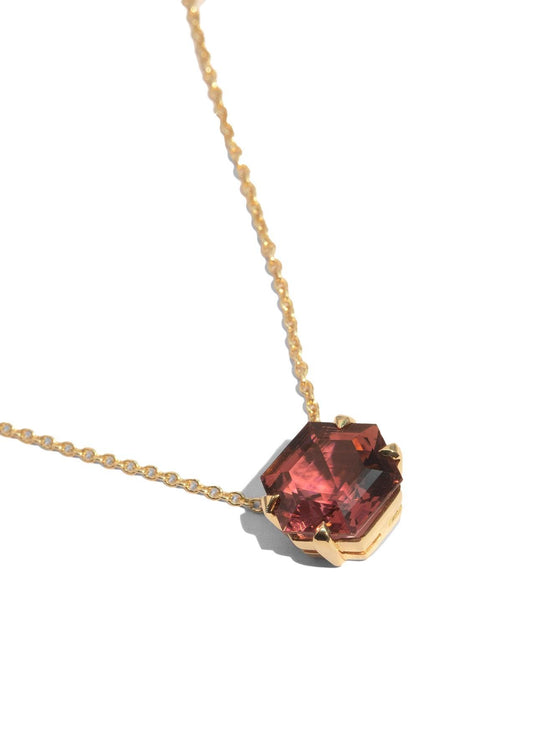 The Lexie Necklace with 4.41ct Tourmaline - Molten Store