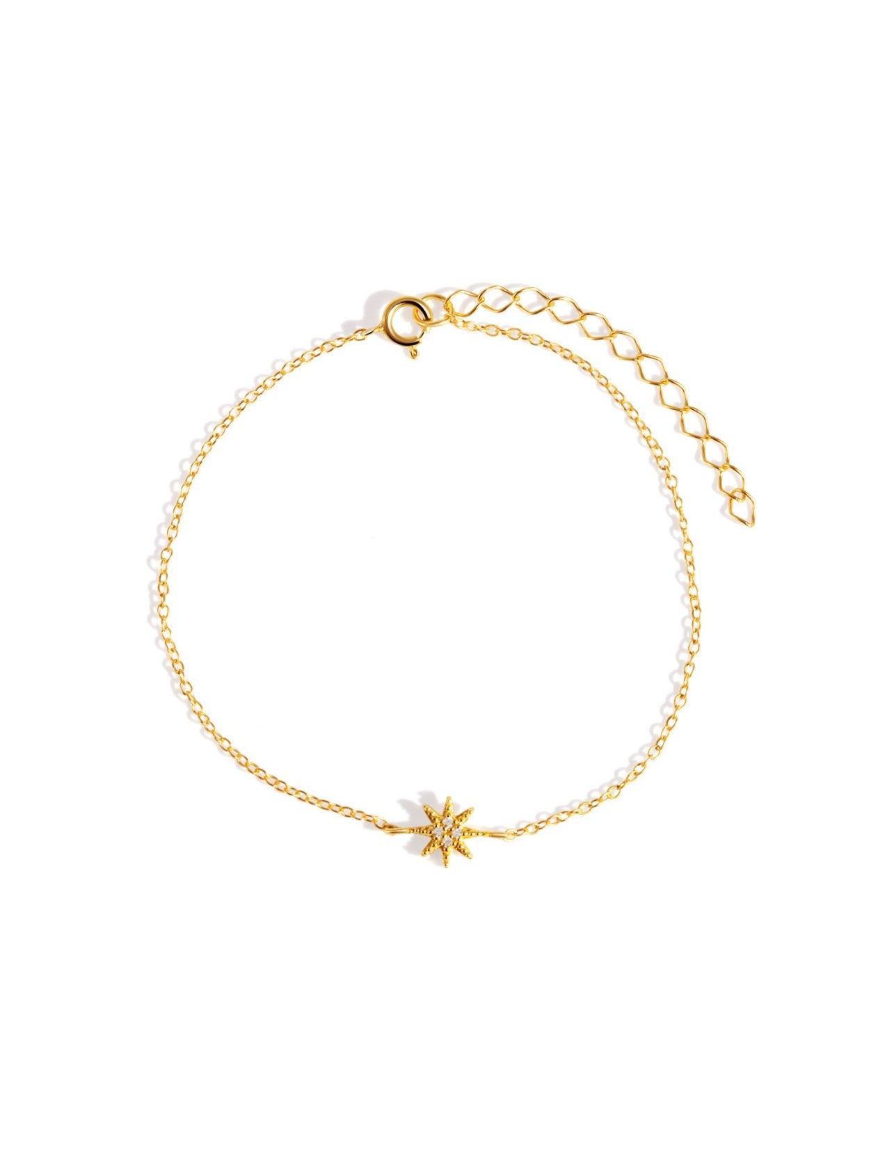 The Little Star 14 Gold Vermeil Bracelet - Molten Store