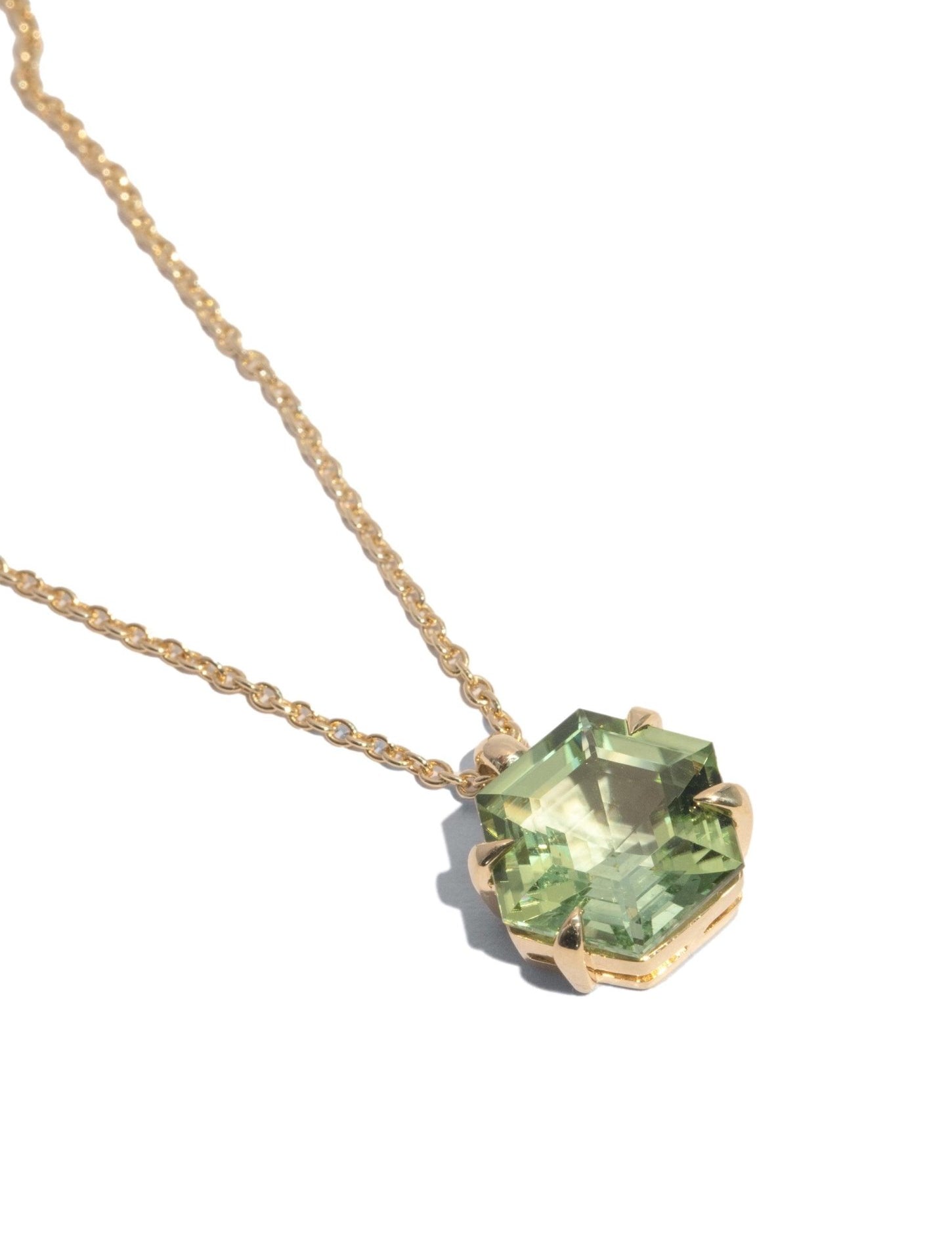 The Loretta Necklace with 4.4ct Tourmaline - Molten Store