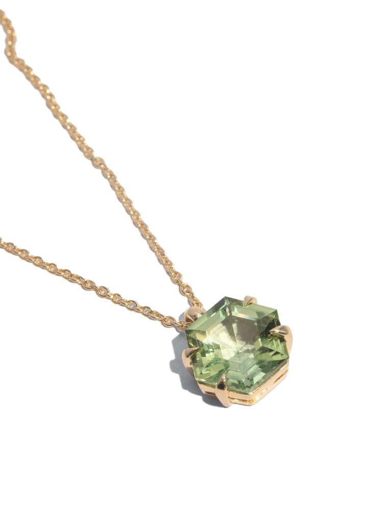 The Loretta Necklace with 4.4ct Tourmaline - Molten Store