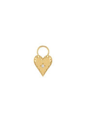 The Lovers Topaz 14ct Gold Vermeil Charm - Molten Store