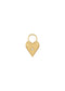 The Lovers Topaz 14ct Gold Vermeil Charm - Molten Store