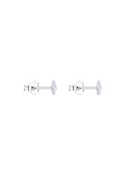 The Lucent Marquise Silver Stud Earrings - Molten Store