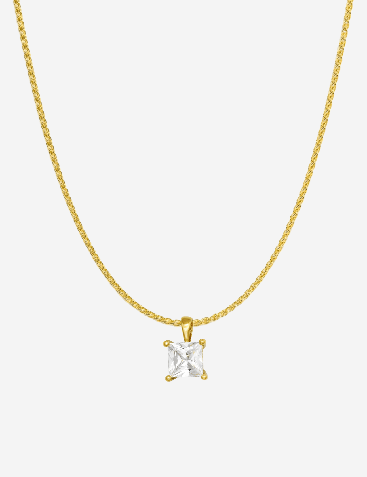 The Lux 14ct Gold Vermeil Pendant Necklace - Molten Store