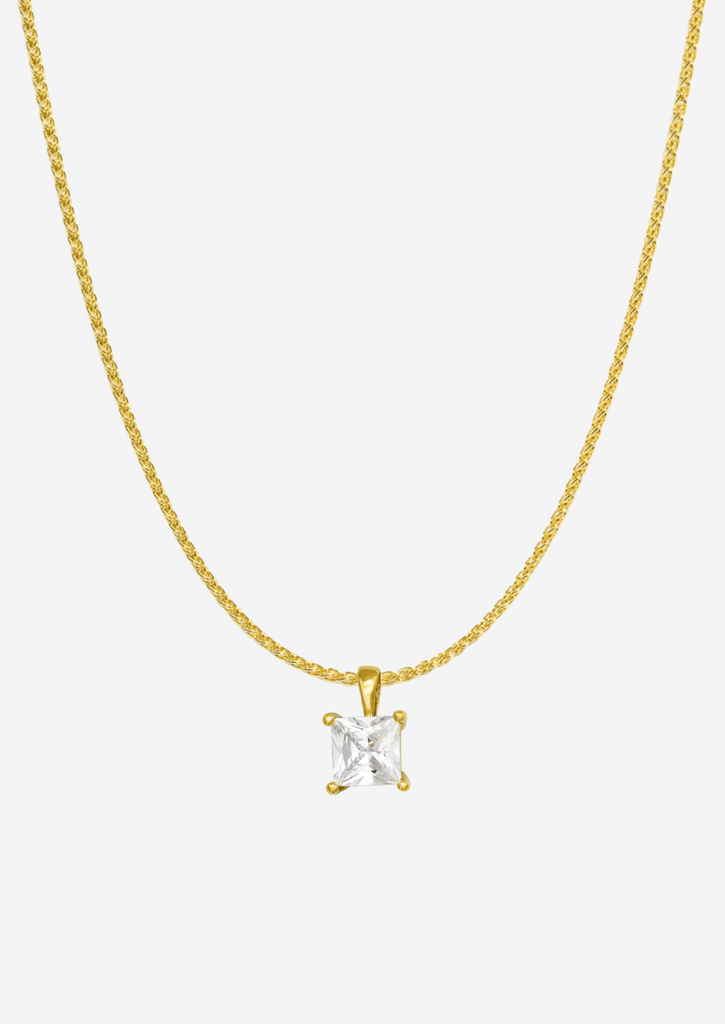 The Lux 14ct Gold Vermeil Pendant Necklace - Molten Store