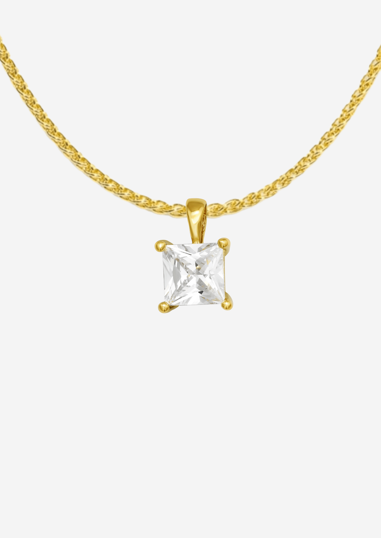 The Lux 14ct Gold Vermeil Pendant Necklace - Molten Store