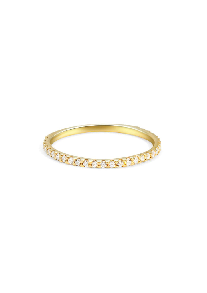 The Mae 0.3ct Cultured Diamond 10ct Solid Gold Ring - Molten Store