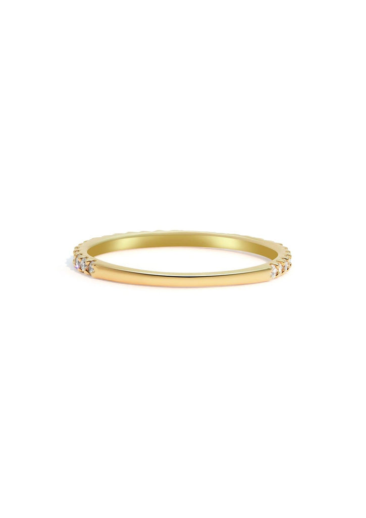 The Mae 0.3ct Cultured Diamond 10ct Solid Gold Ring - Molten Store