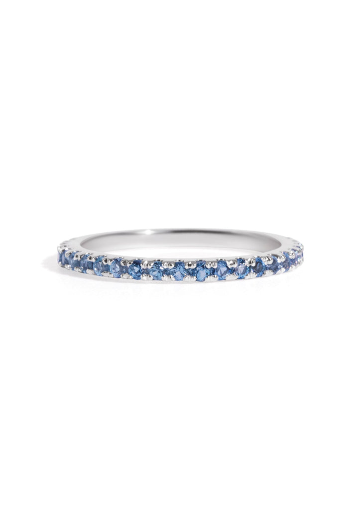 The Mae Ring with 0.39ct Aquamarine - Molten Store