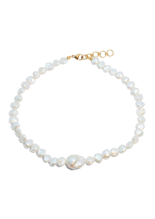 The Maggie Pearl 14ct Gold Filled Necklace - Molten Store