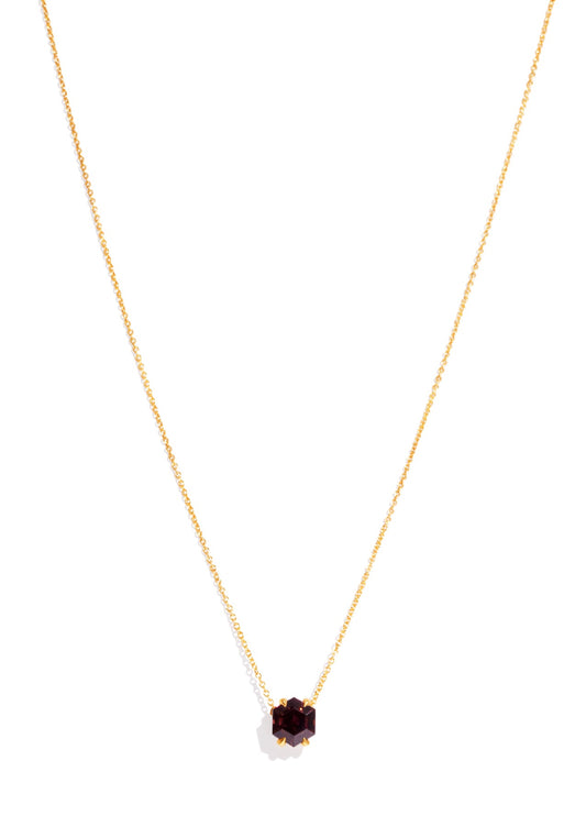 The Margot Necklace with 2.68ct Cherry Tourmaline - Molten Store