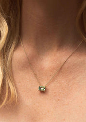 The Margot Necklace with 3.28ct Tourmaline - Molten Store