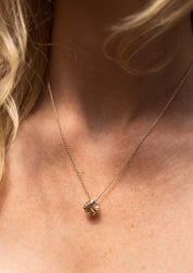 The Margot Necklace with 4.05ct Honey Tourmaline - Molten Store