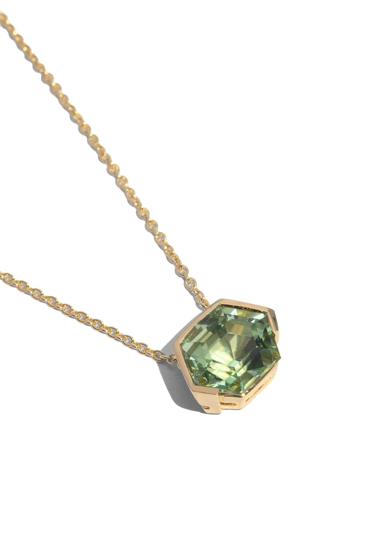 The Marie Necklace with 4.12ct Tourmaline - Molten Store