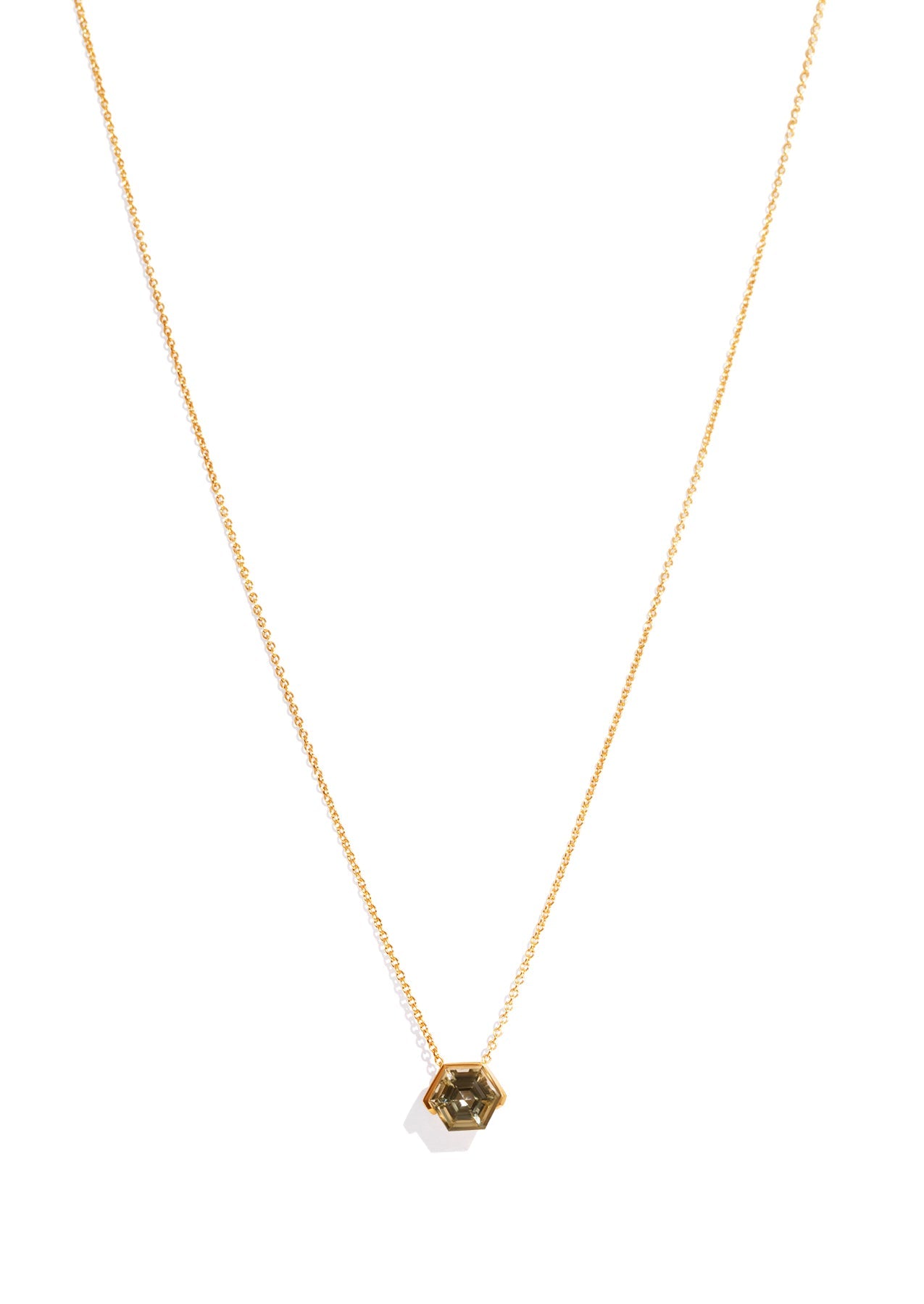 The Marie Necklace with 4.12ct Tourmaline - Molten Store