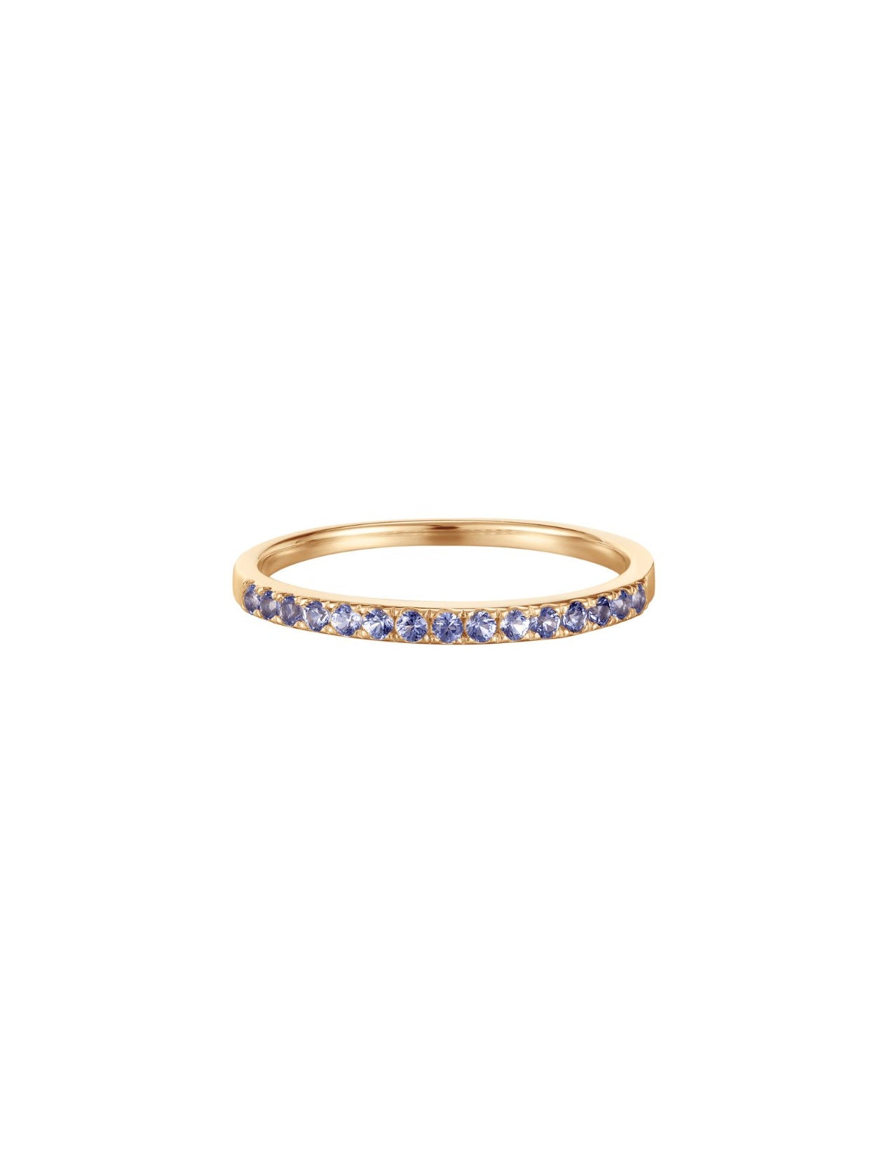 The Midnight Tanzanite 14ct Solid Gold Ring - Molten Store