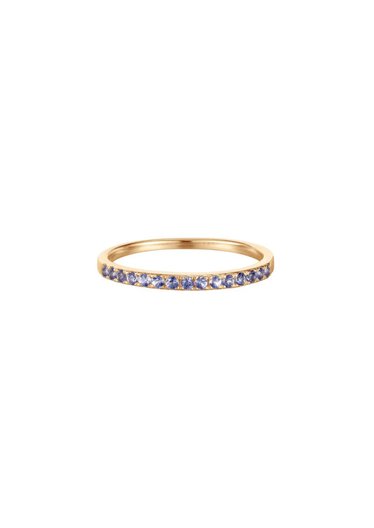 The Midnight Tanzanite 14ct Solid Gold Ring - Molten Store