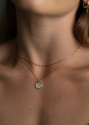 The Mirror Mirror 14ct Gold Vermeil Necklace - Molten Store