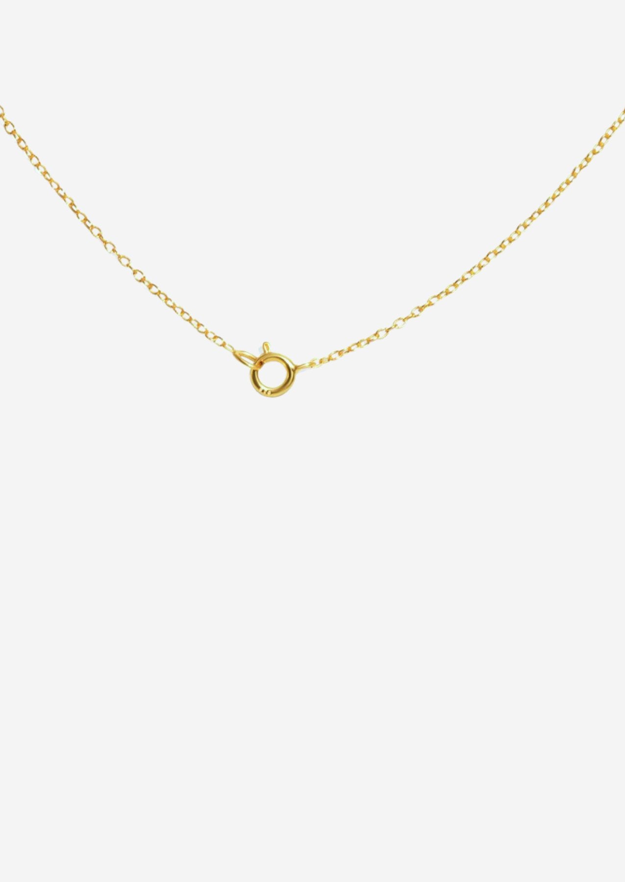 The Moonbeam 14ct Gold Vermeil Pendant Necklace - Molten Store